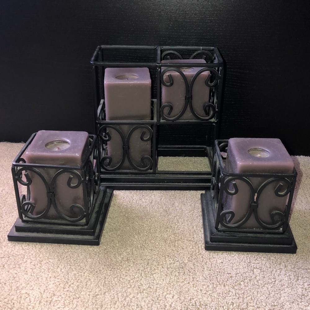 decorative candle set